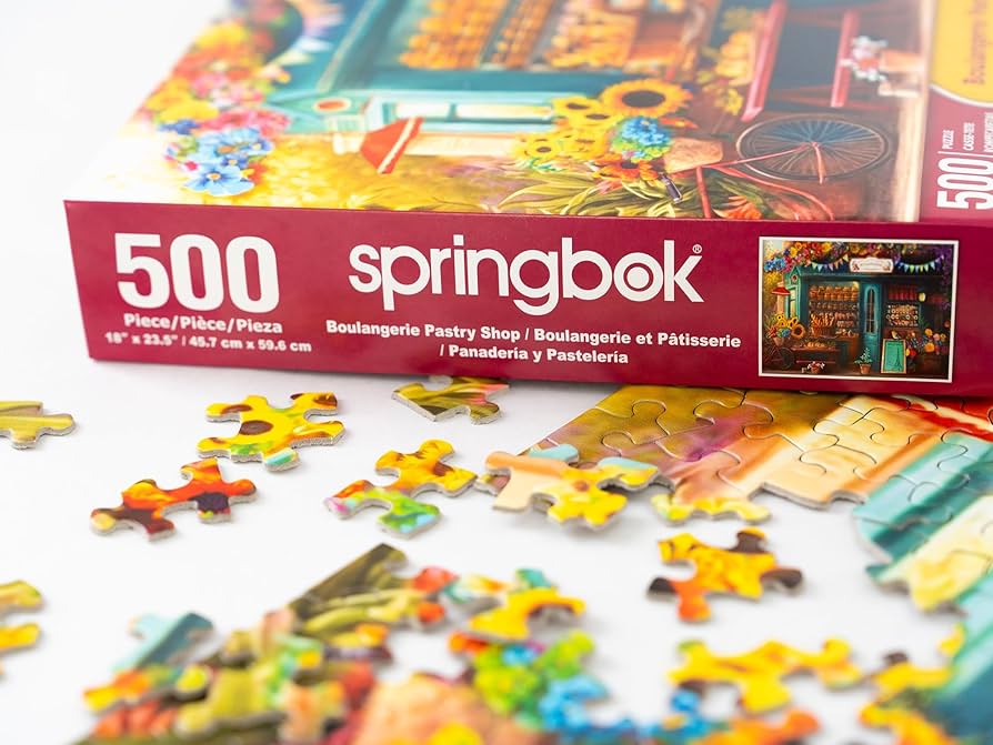 Amazon | SpringbokのBoulangerie Pastry Shop 500ピース